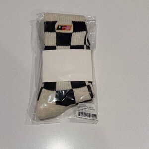 Black and White checkers Socks